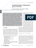 Block-Copolymer-Templated Synthesis of Electroactive Ruo - Based Mesoporous Thin Films