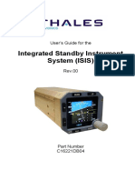 Integrated Standby Instrument System (ISIS) : User's Guide For The