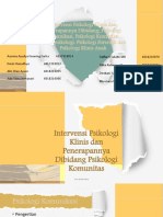 Kel 4 - Psikologi Klinis - Intervensi Psikologi Klinis Dan Penerapannya