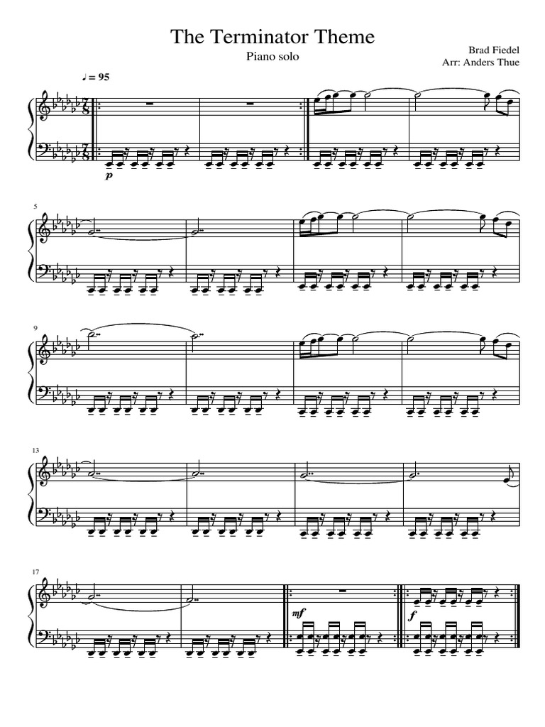 The Terminator Theme | PDF