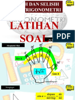 Latihan Soal Jumlah Dan Selisih Sudut Trigonometri