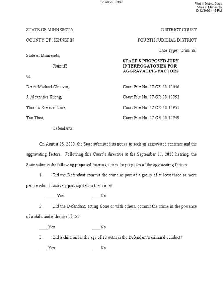 Proposed Instructions 10122020 | PDF | Public Sphere | Justice