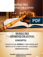 DERECHO ADMINISTRATIVO Licenciatura VF