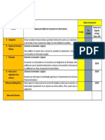 Rubrica Entrega Servicios Públicos