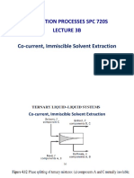 Co-current Solvent Extraction Process Optimization