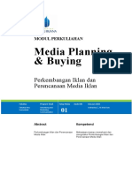Modul 1 Advanced Media Planning Buying (Dosen Ardhariksa)