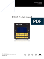 IPM650 Product Manual: 10 Thomas, Irvine, CA 92618 USA Tel: (949) 465-0900 Fax: (949) 465-0905