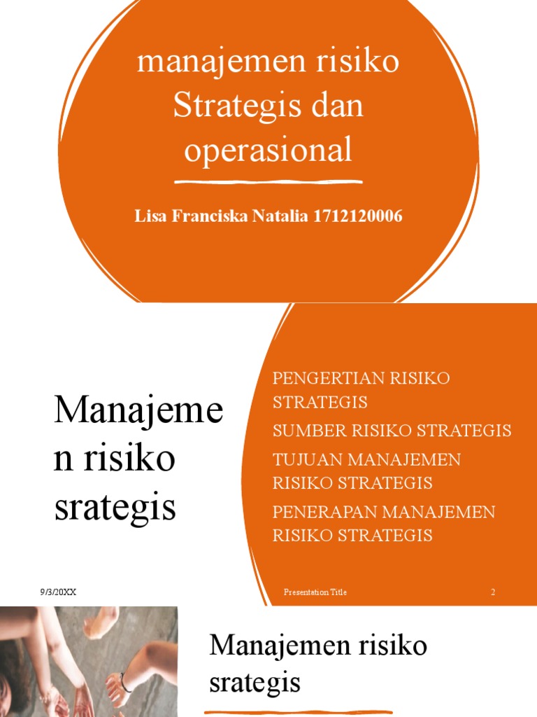 Manajemen Risiko Strategis dan Operasional | PDF