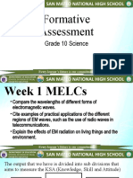 Formative-Assessment - Science-10 - PPT EMZ V.