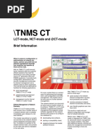 TNMS CT LCT Mode NCT Mode and at CT Mode