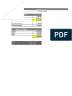 Balance General (Mi Vida) : Total de Activo Entrante $ 16,569.50 Total de Activo NO Circulante $ 18,000.00