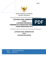 LHP LKPD Kab Pandeglang 2017