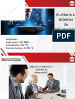 Auditoria de Sistemas de Informacion.