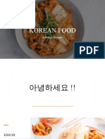 Korean Food: Francisco Pimenta