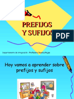 Prefijos y Sufijos