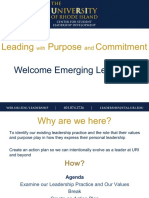 leading with purpose and commitment - presentation