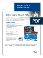 MEDIC CarePlus CPR and AED Form Field Flyer