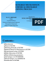 Study of Discharge Mechanism in Electrochemical Discharge Machining Process