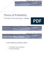 Theory of Probability: "The Probable Is What Usually Happens." - Aristotle