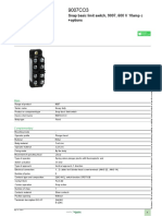 Product Data Sheet: Snap Basic Limit Switch, 9007, 600 V 10amp C +options