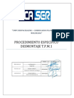 Procedimiento de Trabajo Desmontaje TPM1 Rev.2