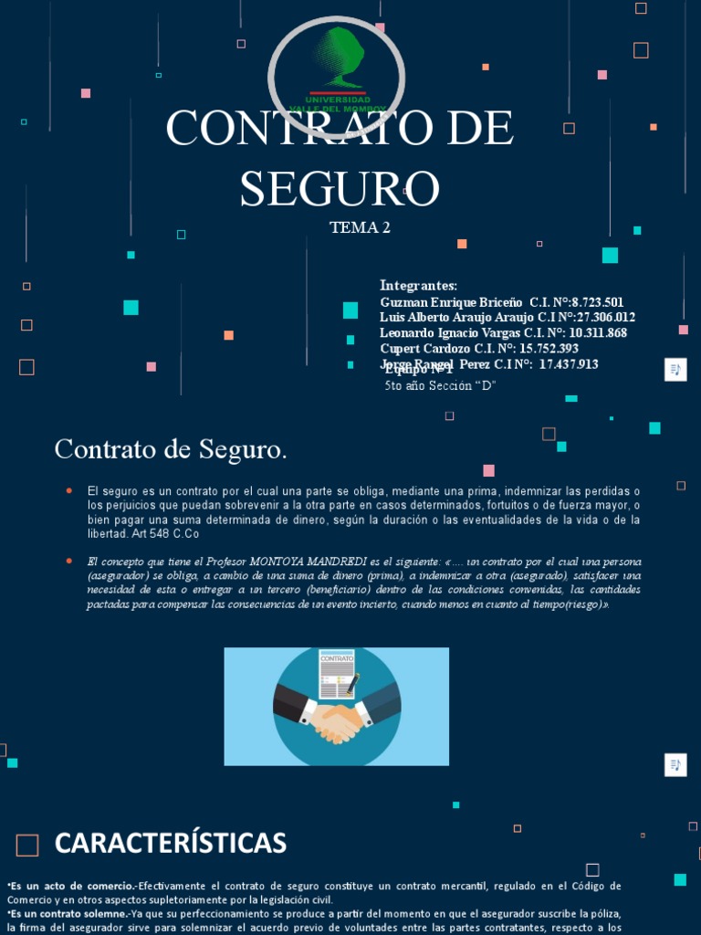 Contrato de Seguro de Vida | PDF | Póliza de seguros | Reaseguro