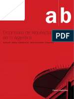 Diccionario de Arquitectura en La Argentina