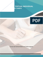 Produção Textual Individual: Da Prática de Campo