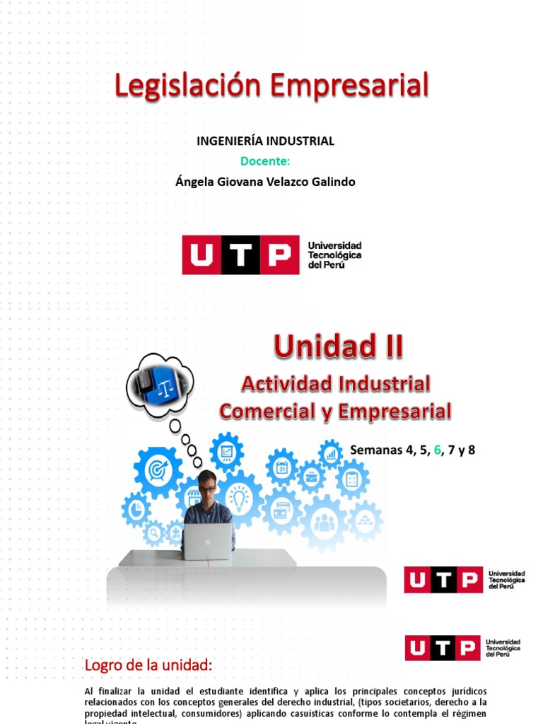 S06.s1 - Propiedad Intelectual - Industrial y Derechos de Autor | PDF ...