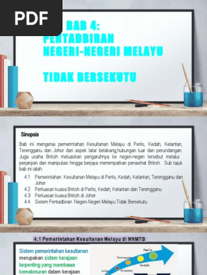 T3 B4 Pentadbiran Negeri Negeri Melayu Tidak Bersekutu Pdf