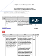 ISO 14001:2015 ISO/TC 207/SC 1 Reviewed Interpretations 2020