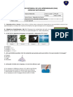 Evaluacion Diagnostica Ciencias Naturales 5º Año