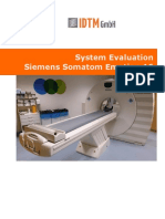 System Evaluation Siemens Somatom Emotion 16