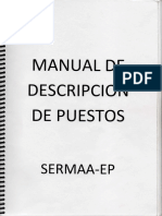 Manual de Descripcion de Puestos