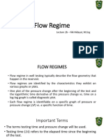 Lecture 3 - Flow Regime