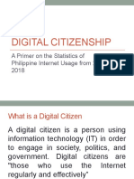 Digital Citizenship: A Primer On The Statistics of Philippine Internet Usage From 2016-2018