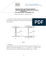 2da Práctica Resistencia de Materiales 1 - 2020 1