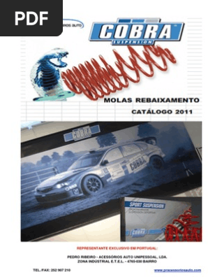 Cobra - Molas Rebaixamento | PDF | Carro | Tecnologia de