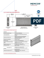 Memcor UF Product Data Sheet CPII MemRack