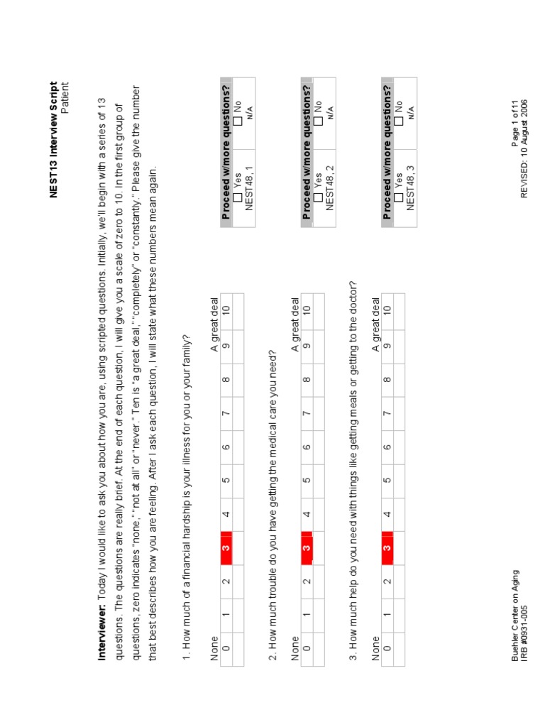 Needs End of Life Screening NEST | PDF