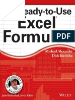 101 Ready-To-Use Excel Formulas - Michael Alexander