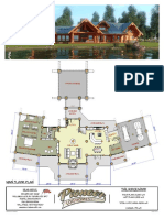 Main Floor Plan: Porte Cochere
