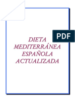 Dieta Mediterránea Española Actualizada