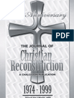 JCR Vol. 16 Christian Reconstruction