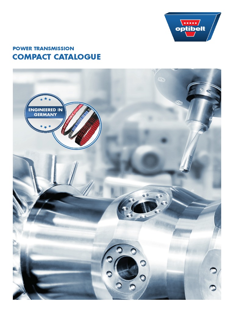 Optibelt Compact Catalogue Power Transmission PDF