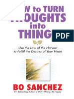 How To Turn Thoughts Into Things by Bo Sanchez