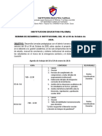 Semana de Desarrollo Institucional Octubre 20202