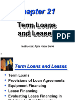 Term Loans and Leases Term Loans and Leases