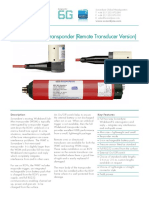 Sonardyne - 8190 - Wideband Mini Transponder (Remote Transducer Version)