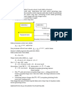 Menghitunga Nilai Standing Wave Envelope